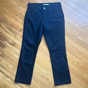 LEVI’S 505 Straight Leg Black Denim Mid Rise Jeans Size 27